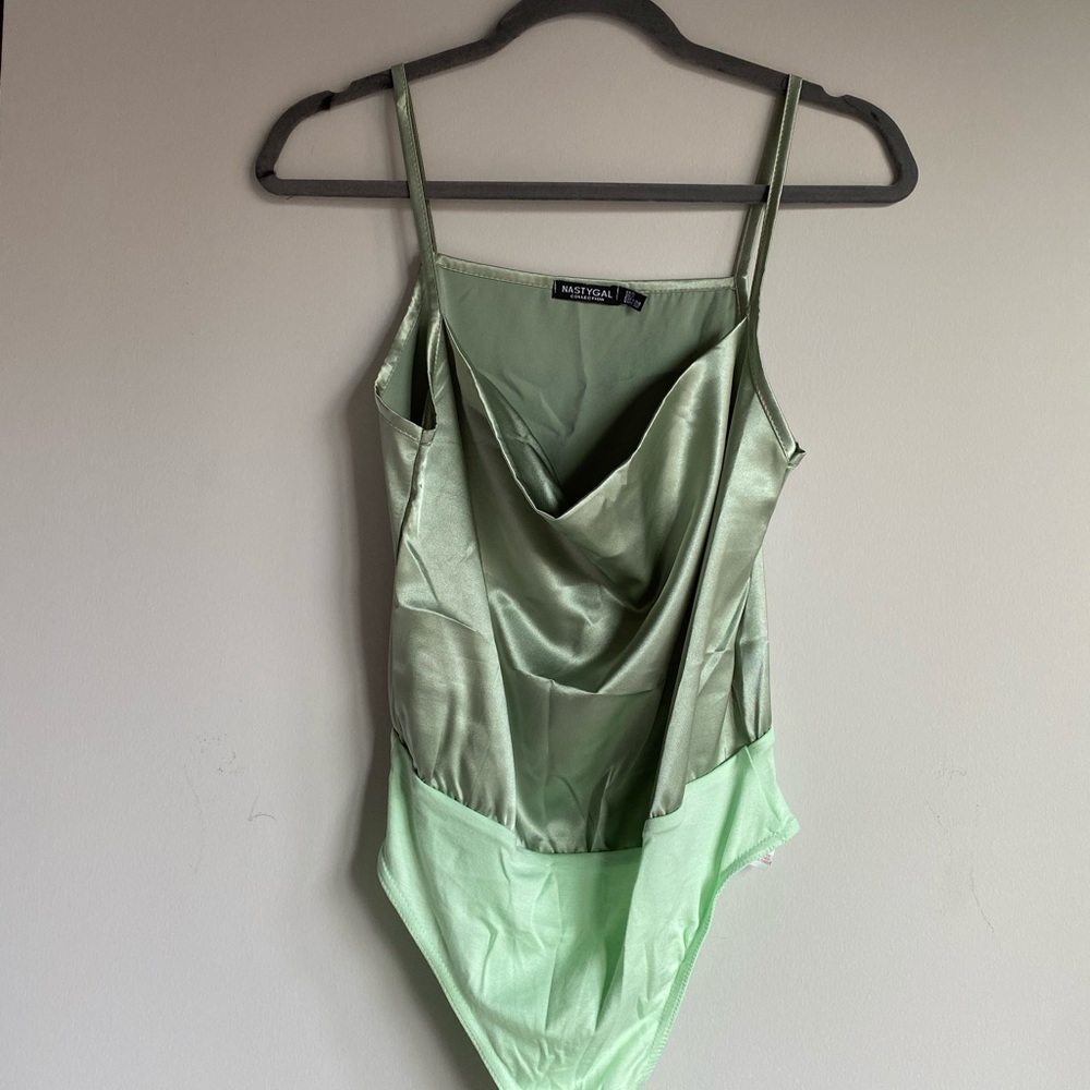 Silk body suit